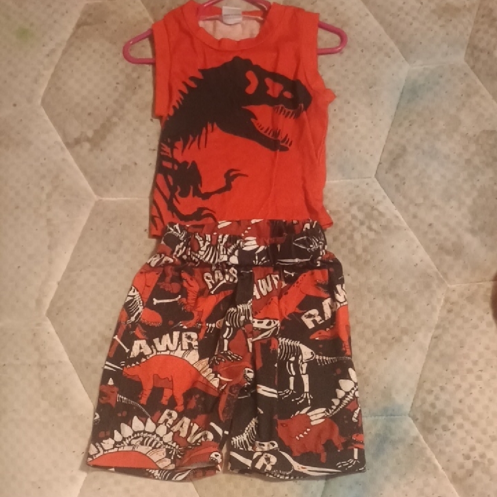 Dinosaur Short Set